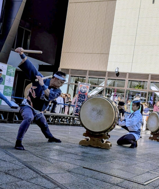 2026グランベリーパークでの和太鼓演奏の様子5