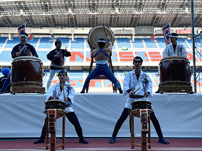 2026イイコトチャレンジ会場での和太鼓演奏の様子5