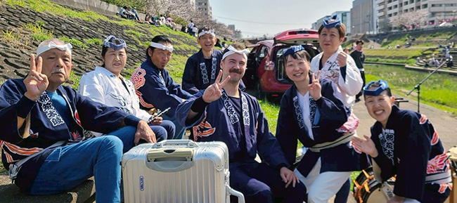 2026戸塚さくら祭りでの和太鼓演奏の様子3