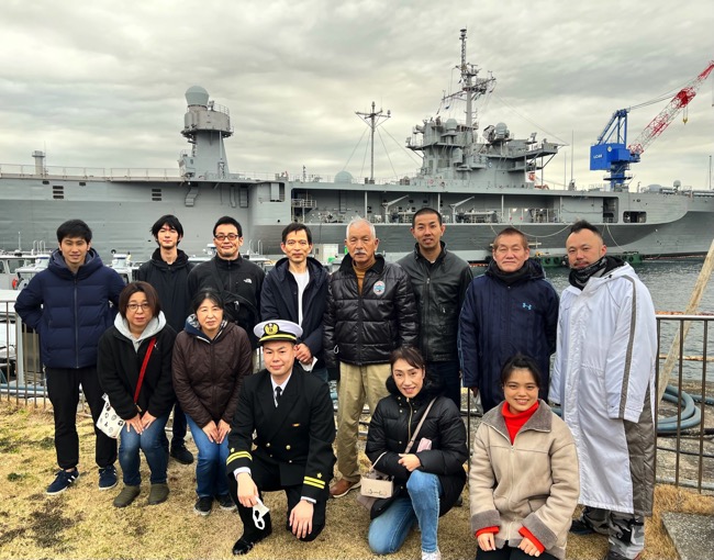 横須賀米海軍基地創設記念祝賀会での和太鼓演奏01