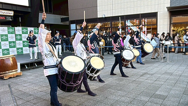 2026グランベリーパークでの和太鼓演奏の様子8
