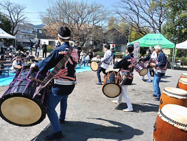 2026千草台イキイキフェスタでの和太鼓演奏の様子5