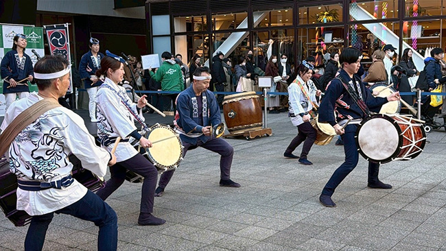 2026グランベリーパークでの和太鼓演奏の様子7
