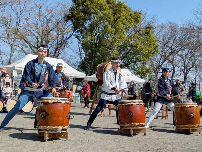 2026千草台イキイキフェスタでの和太鼓演奏の様子2
