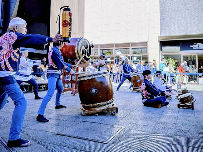 2026グランベリーパークでの和太鼓演奏の様子10