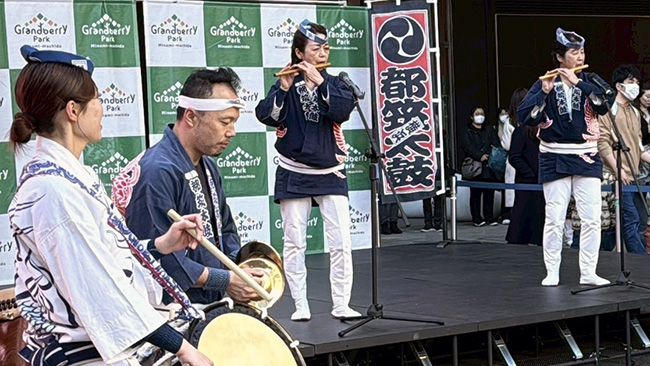 2026グランベリーパークでの和太鼓演奏の様子6