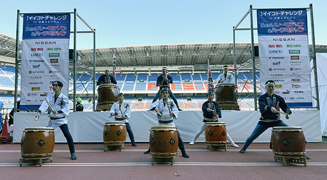 2026イイコトチャレンジ会場での和太鼓演奏の様子4