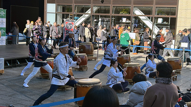 2026グランベリーパークでの和太鼓演奏の様子2